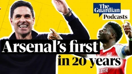 Max Rushden is joined by Barry Glendenning, Nicky Bandini and Paul Watson as Arsenal make a first men’s Champions League final in 20 years … and get an edge in the Premier League